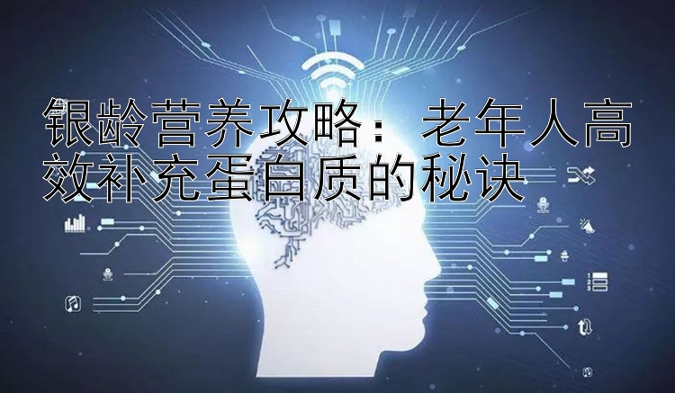 银龄营养攻略：老年人高效补充蛋白质的秘诀