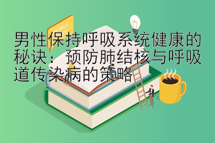 男性保持呼吸系统健康的秘诀：预防肺结核与呼吸道传染病的策略